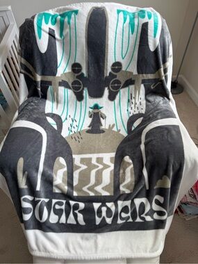 Star Wars Empire Strike Back Blanket Throw 50 x 60